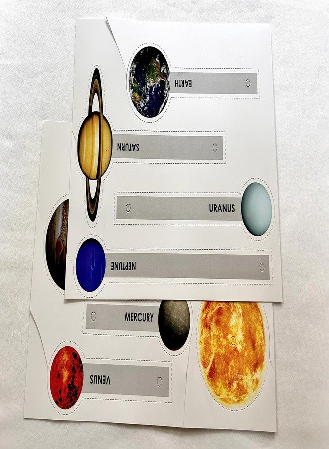 Learning Dino Solar System 2D Model kit for Kids | Space Theme Return Gifts for Kids Birthday Party for 4-8 Years (Pack of 5) - Image 3